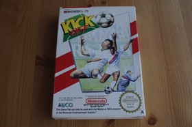 KICK OFF Nintendo NES Game Boxed with box protector
