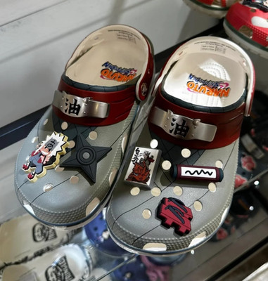 Naruto Shoes Clogs Anime Home Comfortable Anti-Slip Sandals Cartoon, Adult
