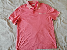 Bugatti Męska koszulka polo, Różowa, rozm. XXL, Bawełna,