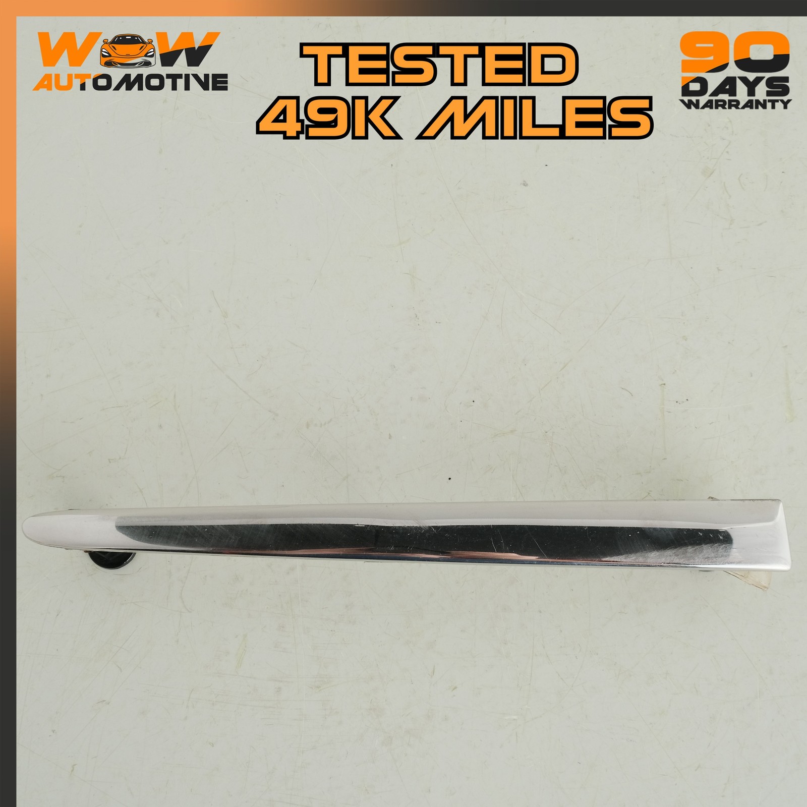Bentley Continental GT Speed 2007-2011 Front Left Bumper molding Silver