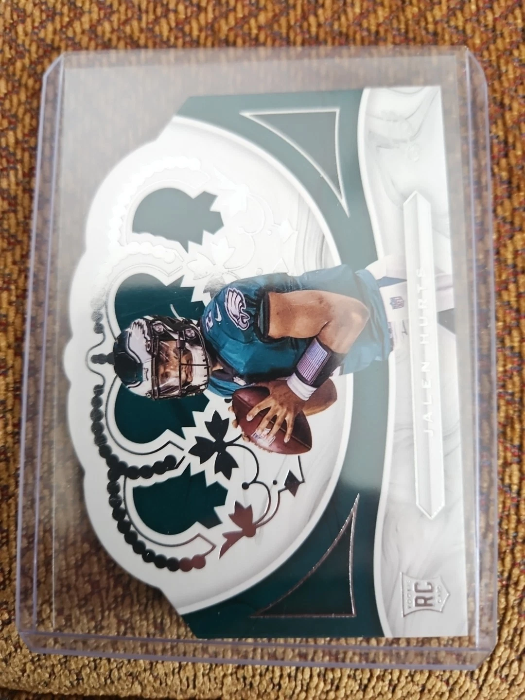 2020 Panini Chronicles Crown Royale Football Jalen Hurts RC #21 Rookie Eagles