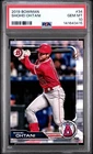 2019 Bowman #34 Shohei Ohtani PSA 10