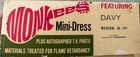 MONKEES MINI - DRESS COSTUME DAVY JONES 1967 BLAND CHARNAS BOXED — photo 3