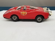 Vintage 70s Ashai Japan Battery Operated Tin 917 Porsche 10.5" Shelf L3