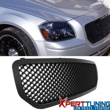 Fits 05-07 Dodge Magnum R T Sxt Unpainted Black Mesh Hood Honeycomb Grille Grill Fits 05-07 Dodge Magnum R T Sxt Unpainted Black Mesh Hood Honeycomb Grille Grill