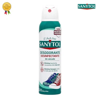 Sanytol Disinfectant Shoe Spray 150ml – Deodorant & Sanitizer Odour Eliminator