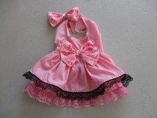XS dog dress [flowers] cotton handmade