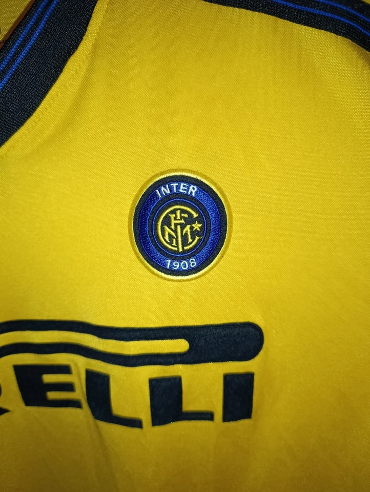 INTER MILAN 1999-2000 away Pirelli camiseta shirt trikot maillot maglia S - Imagen 4 de 4