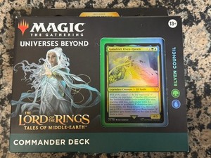 lotr mtg commander decks Magic The Gathering The Lord of The Rings: Tales of Middle-Earth Deck 1 + Collector Booster Sample Pack : Toys & Games Counter target spell The Lord of the Rings: