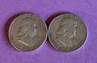 (11) Silver Franklin Half Dollars  LOT  FK-8