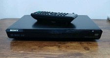 Sony DVP-SR170 CD/DVD Player & Remote Black Slim Space Saving - VGC