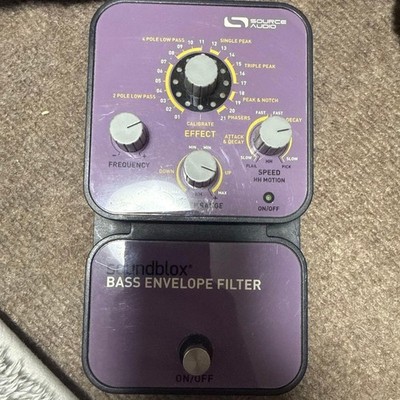 Source Audio Soundblox Bass Envelope Filter Purple Effektpedal Gebraucht