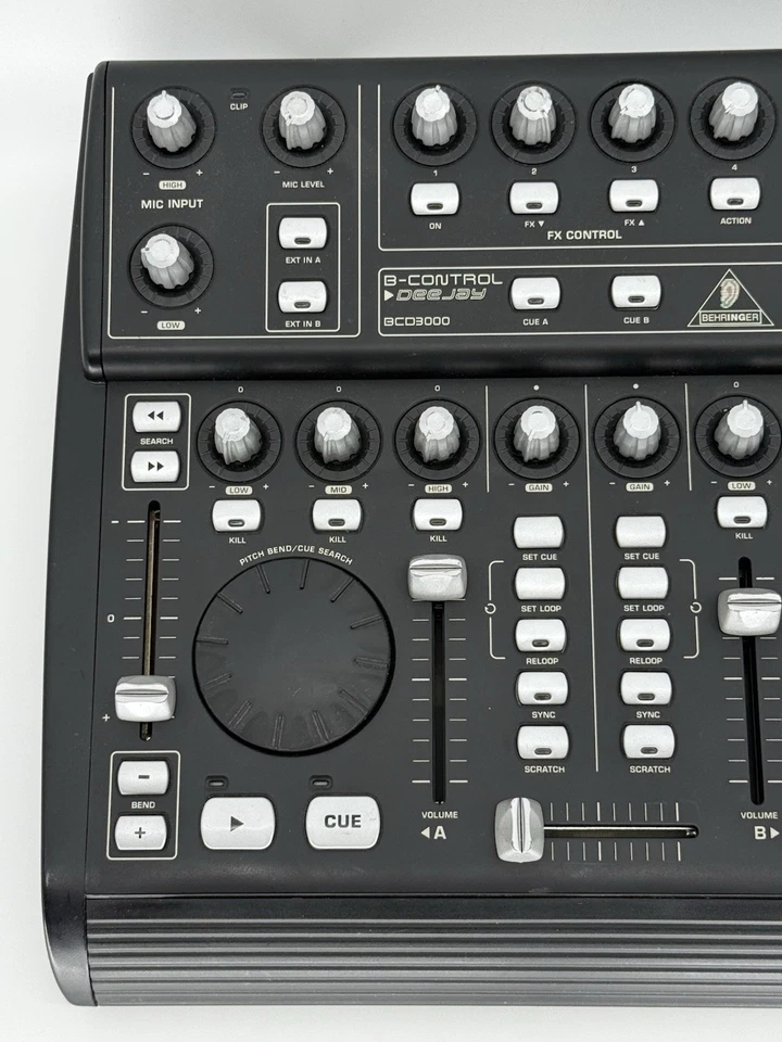 Behringer - B-Control DEEJAY - BCD 3000 - USB MIDI DJ CONTROLLER No Power Cord! - Image 2 of 4