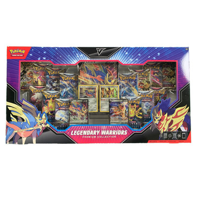 Pokemon TCG Legendary Warriors Premium Collection – Factory Sealed – Zacian & Zamazenta