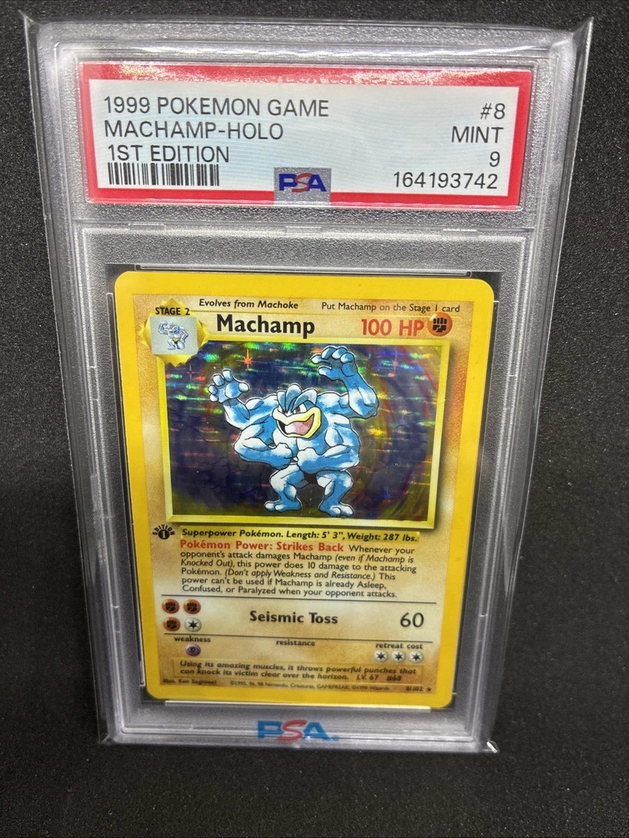 First Edition Pokémon Machamp Individual Cards for sale - eBay