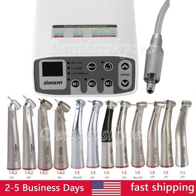 Brushless LED Electric Micro Motor /1:5/1:1/1:4.2 Fiber Optic Handpiece Dental