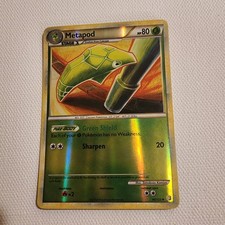 Metapod Uncommon HeartGold SoulSilver 46/123 MP on eBay
