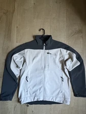 The North Face Mens MEDIUM Apex Jacket Full Zip WHITE BONE 
