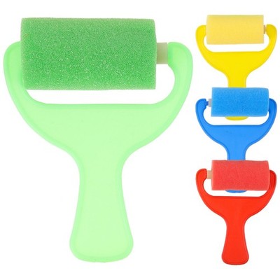 3 Pieces Farbschwämme Kindwr Zeichenwerkzeuge Für Kinder Mini-Farbroller