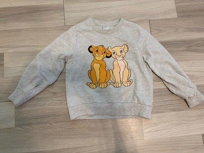 Disney Sweatshirt Simba und Nala, Gr. 110/116