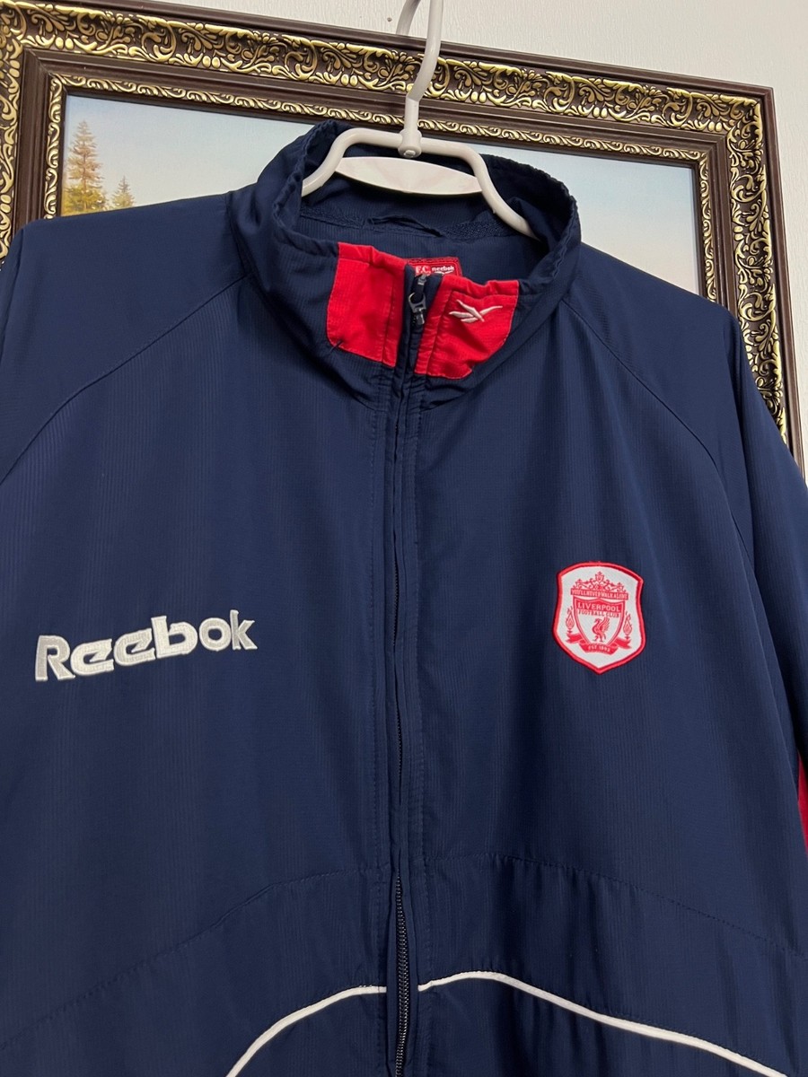 Vintage 2000's Reebok Liverpool Football Jacket Soccer Track Top
