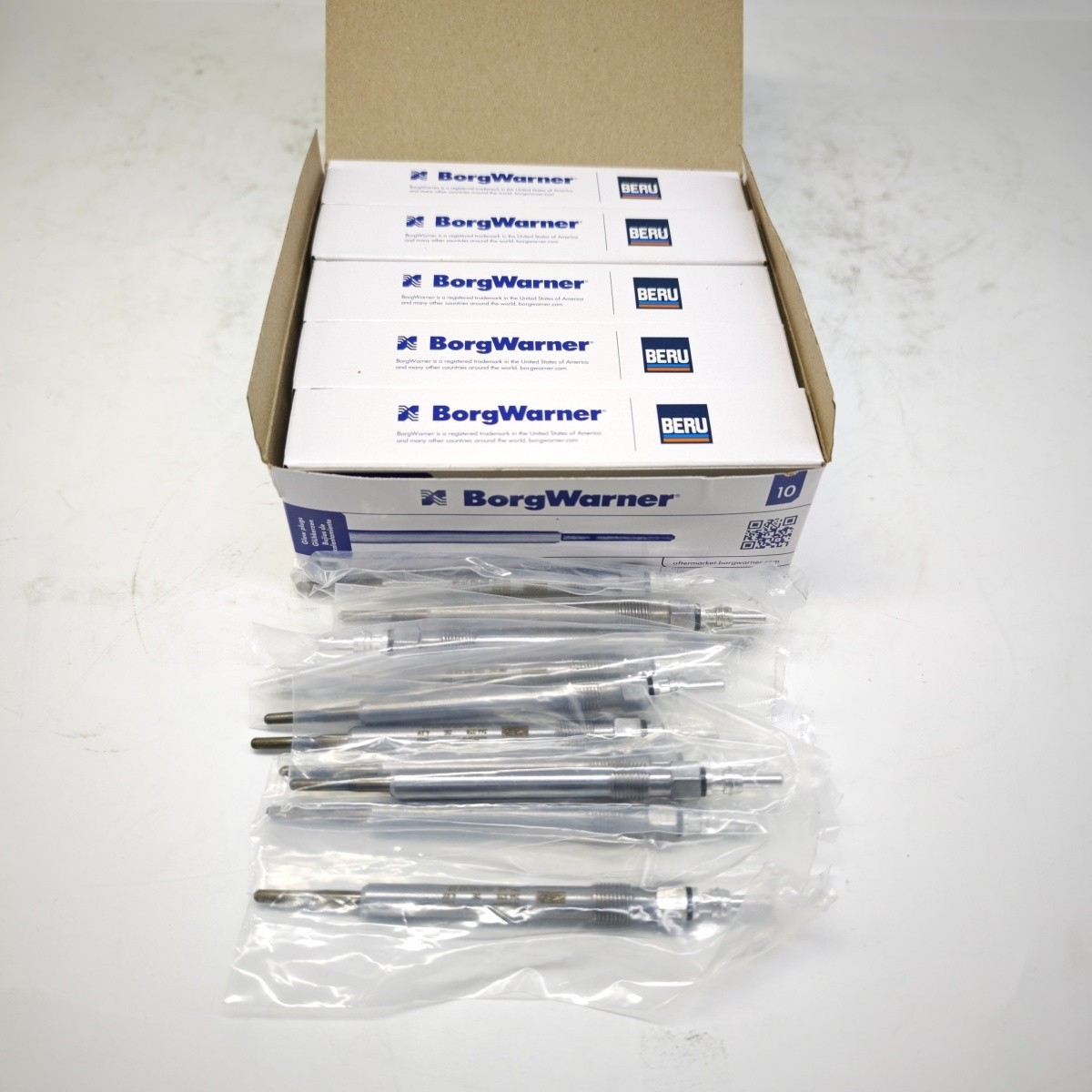 10X 03L963319 BorgWarner Glow Plug for VW Audi Cupra Skoda Altea Seat 03L963319A