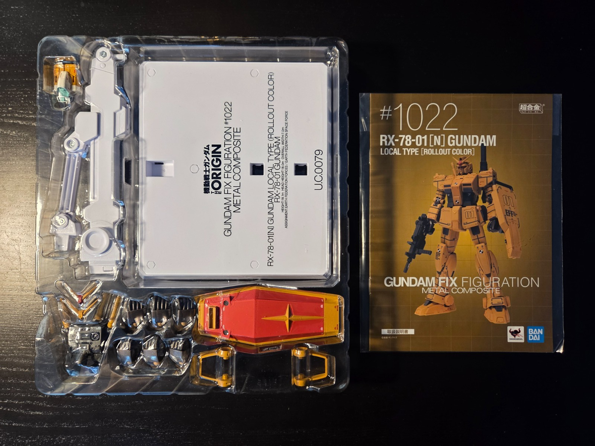 GUNDAM FIX FIGURATION METAL COMPOSITE RX-78-01 [N] Local Gundam