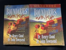 Set 2 Boundaries with Kids ~ Henry Cloud & Townsend (Paperback + Workbook) VG!