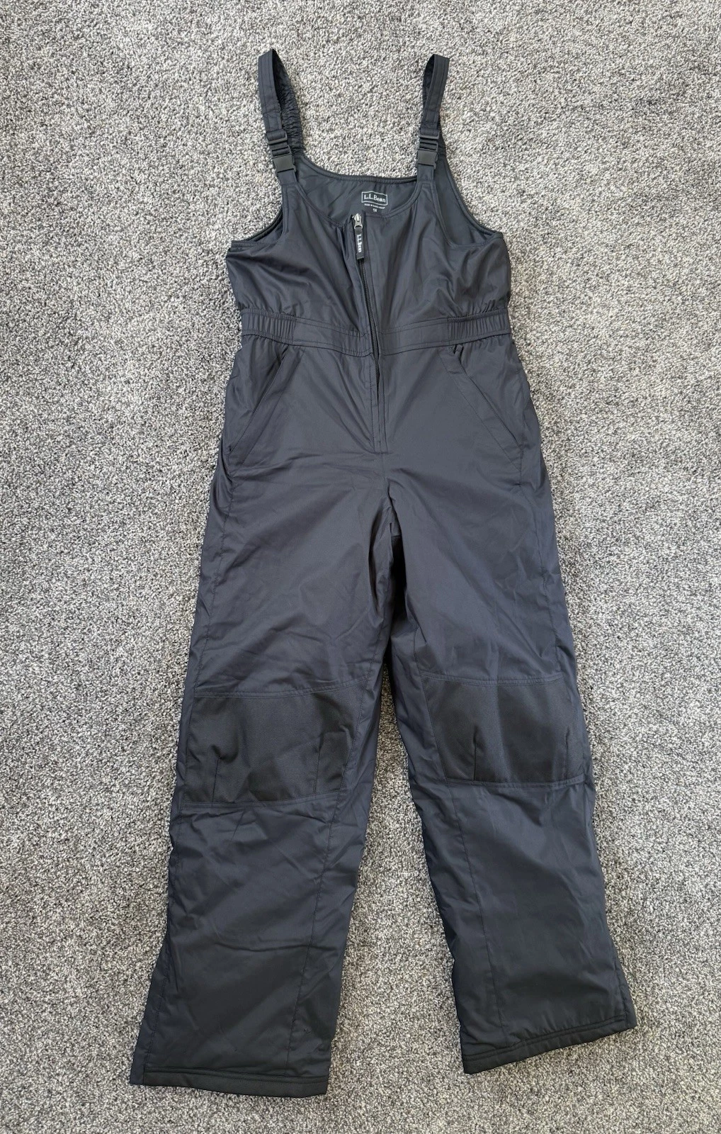 L. L. Bean Men’s Ski Snowboarding Black Pants 3M Thinsulate Insulation YKK