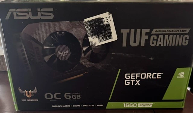 ASUS NVIDIA GeForce GTX 1660 NVIDIA Computer Graphics Cards for
