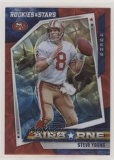 2021 Panini Rookies & Stars Airborne Red Scope Prizm Steve Young #AB-29 HOF 0lt3