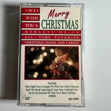 We Wish You a Merry Christmas Cassette 25 All Time Favorites Cema