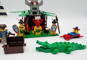 Lego 6262 King Kahuka&rsquo;s Throne Pirates & 1492 Instructions & 1492 Battle Cove