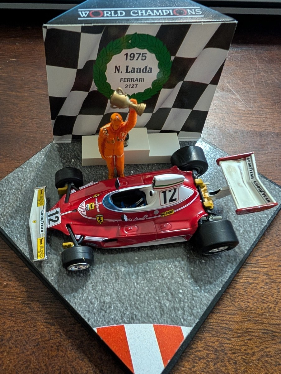 1/43 World Champions 1975 Ferrari 312T #12 Niki Lauda | eBay