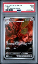 Scizor 205/197 Obsidian Flames Illustration Rare Holo