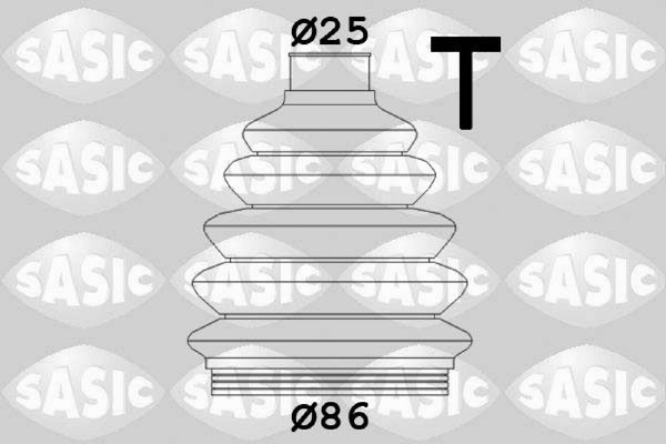 Sasic 9004719 Faltenbalgsatz FüR Antriebswelle Achsmanschette Set Satz-image