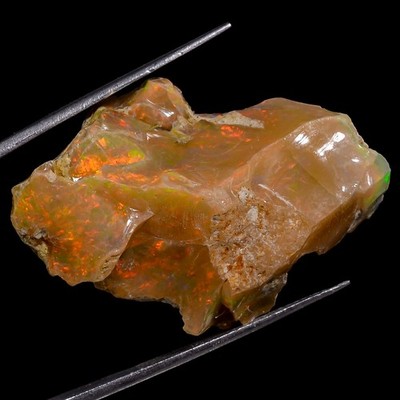 39.50 Ct 100% Natürlicher Ethiopian Opal Roh Unsortiert Opal 23x35x16 mm TP600