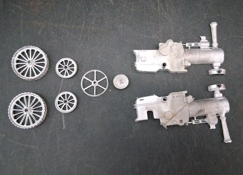 Vintage Matchbox Lesney Steam Tractor Diecast Vehicle No. 1 Unassembled