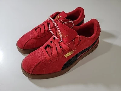 new PUMA Red Suede Classic Tennis Shoes Boys Size 5 Sneakers - Image 1 of 4