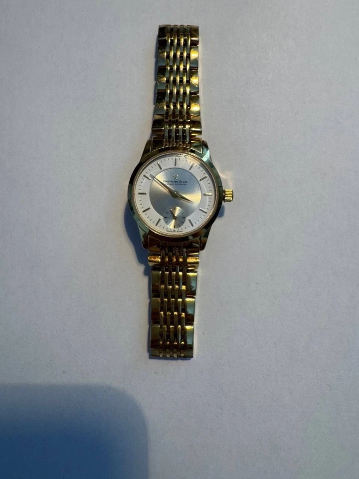 Dreyfuss & Co Watch – Swiss Made Gold Tone Women Dress Watch, Handmade Luxury - Image 2 of 4