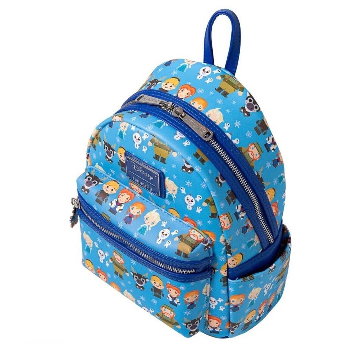 Loungefly Disney Frozen Chibi Mini Backpack Elsa Anna Olaf  display picture 1