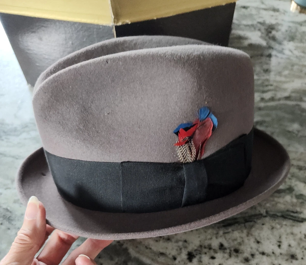 Fedora/Trilby Vintage Hats for Men 1930s Decade 7 Size for sale | eBay
