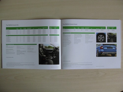 Skoda Octavia Sales Brochure; Inc vRS (April 2016) - Picture 10 of 12
