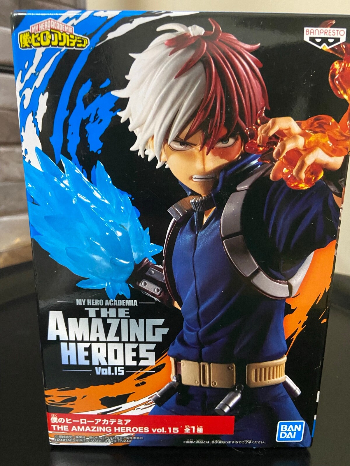 Bandai My Hero Academia Shoto Todoroki Figure The Amazing Heroes Vol 15 Ebay