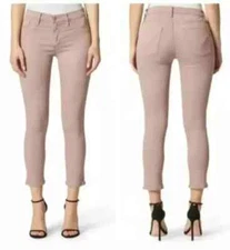 Hudson Jeans Nico Mid-Rise Skinny Jeans Rose Pink 28 NWT