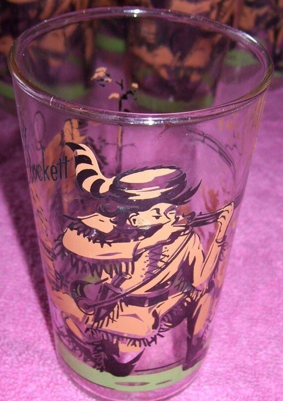 Vintage Davey Crockett Glasses