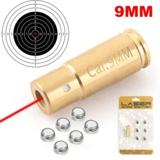 Laser Bore Sight Sighter BoreSighter Red Dot Laser Cartridge Battery Included US