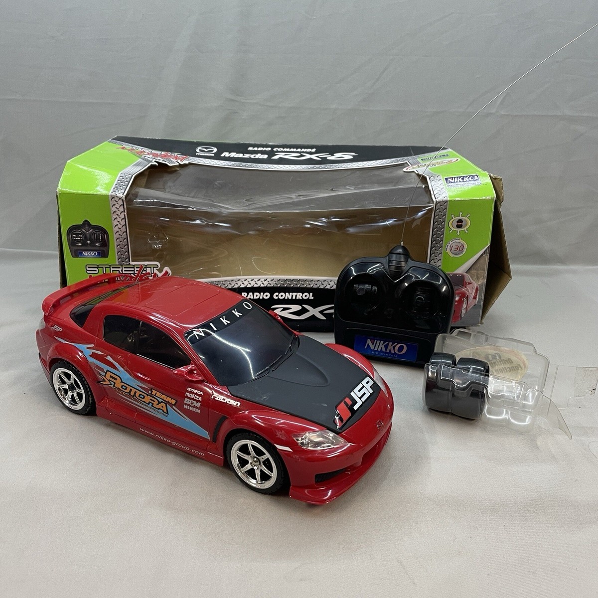 NIKKO Mazda RX8 RC Car 1/10 Street Mayhem Tuner Vintage Used Japan