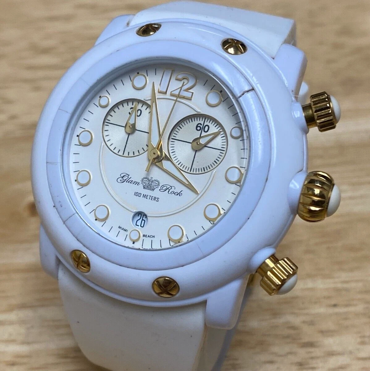 Glam clearance chrono watch