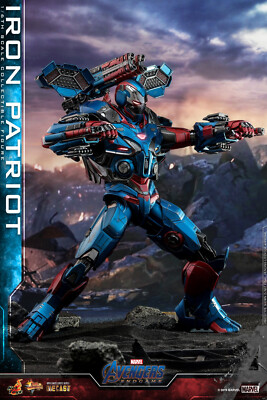 HotToys 1/6 MMS547D34 Avengers: Endgame Iron Patriot 2.0 Diecast